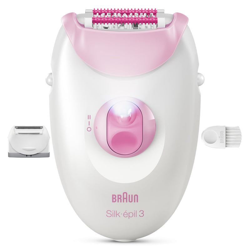 Braun Silk·épil 3 epilator pink - British product
