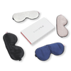 White Lotus Beauty silk sleep mask 100% mulberry silk, imported from the UK
