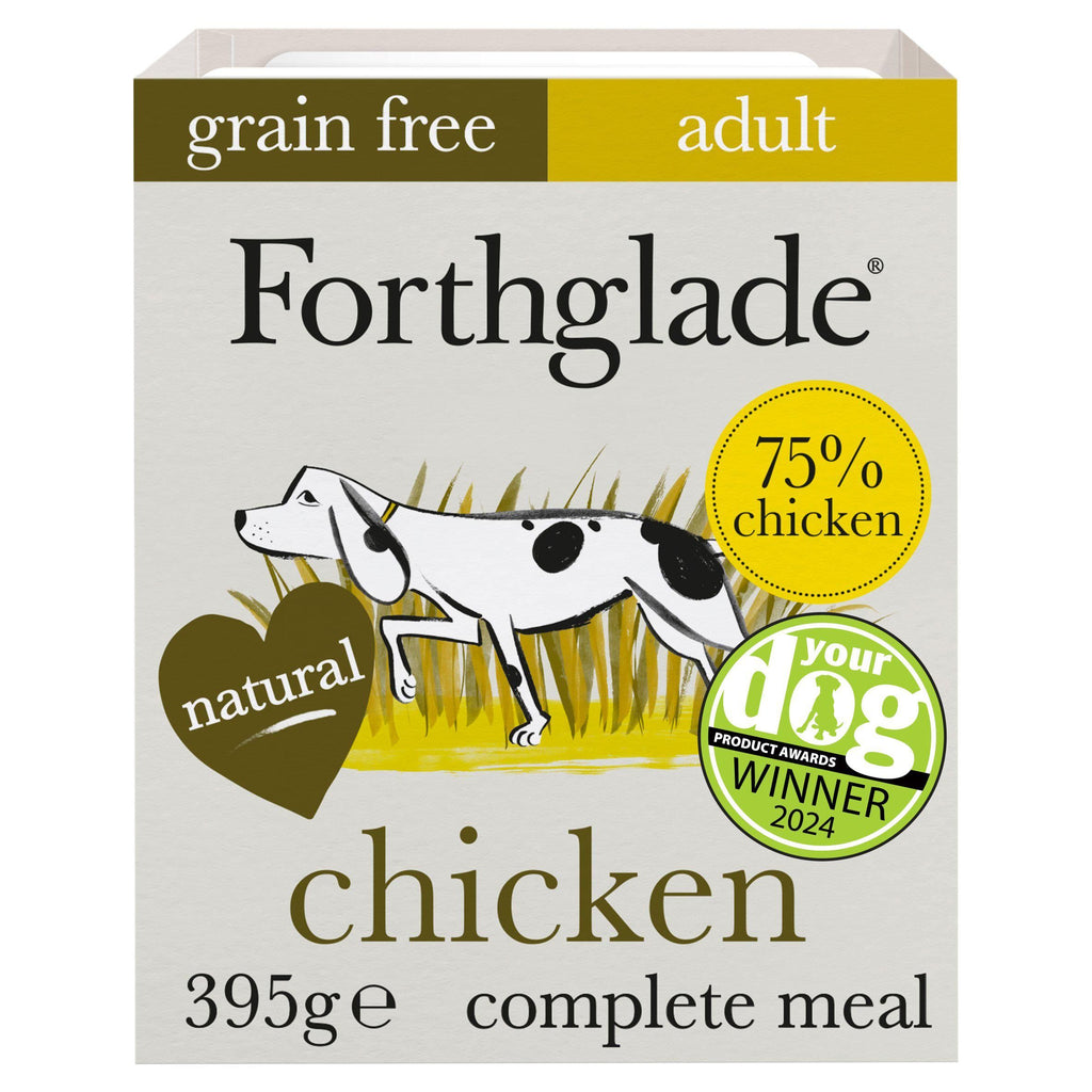 Forthglade Chicken with Butternut Squash & Vegetables Complete Meal Adult 1 Year+ 395g