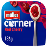 Müller Corner Red Cherry Yogurt 136g GOODS Sainsburys   