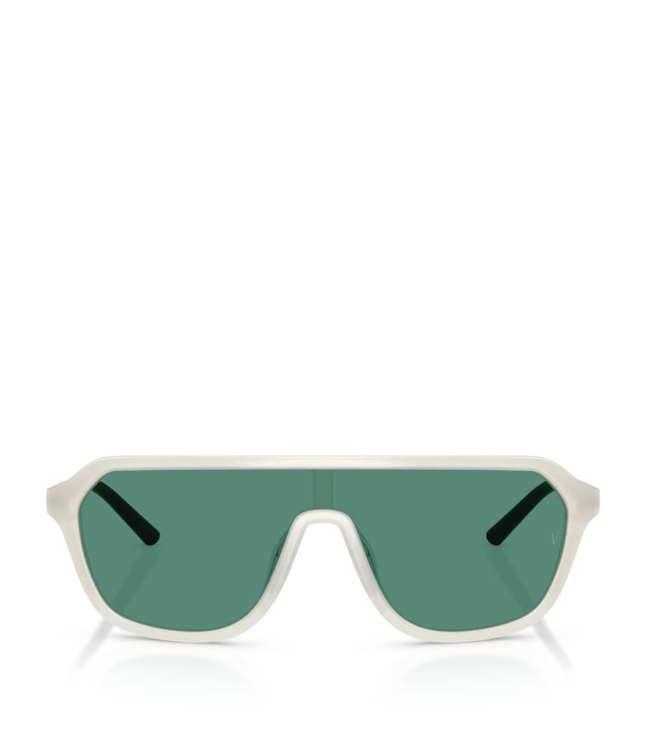 Oliver Peoples R-12 goggle sunglasses - British product