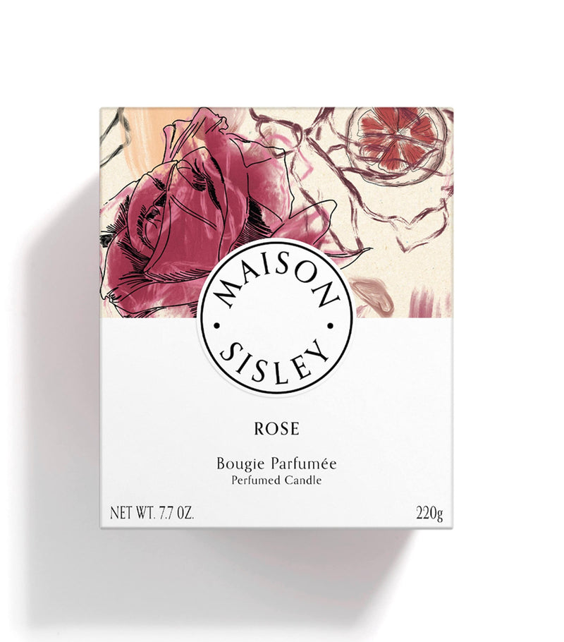 Sisley Rose Scented Candle 220g (British brand)