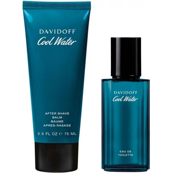 Davidoff Cool Water gift set 40ml EDT 75ml shower gel - British product