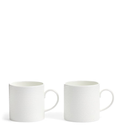 Harrods Wedgwood Gio Bone China Mugs Set of 2- Buy online at McGrocer