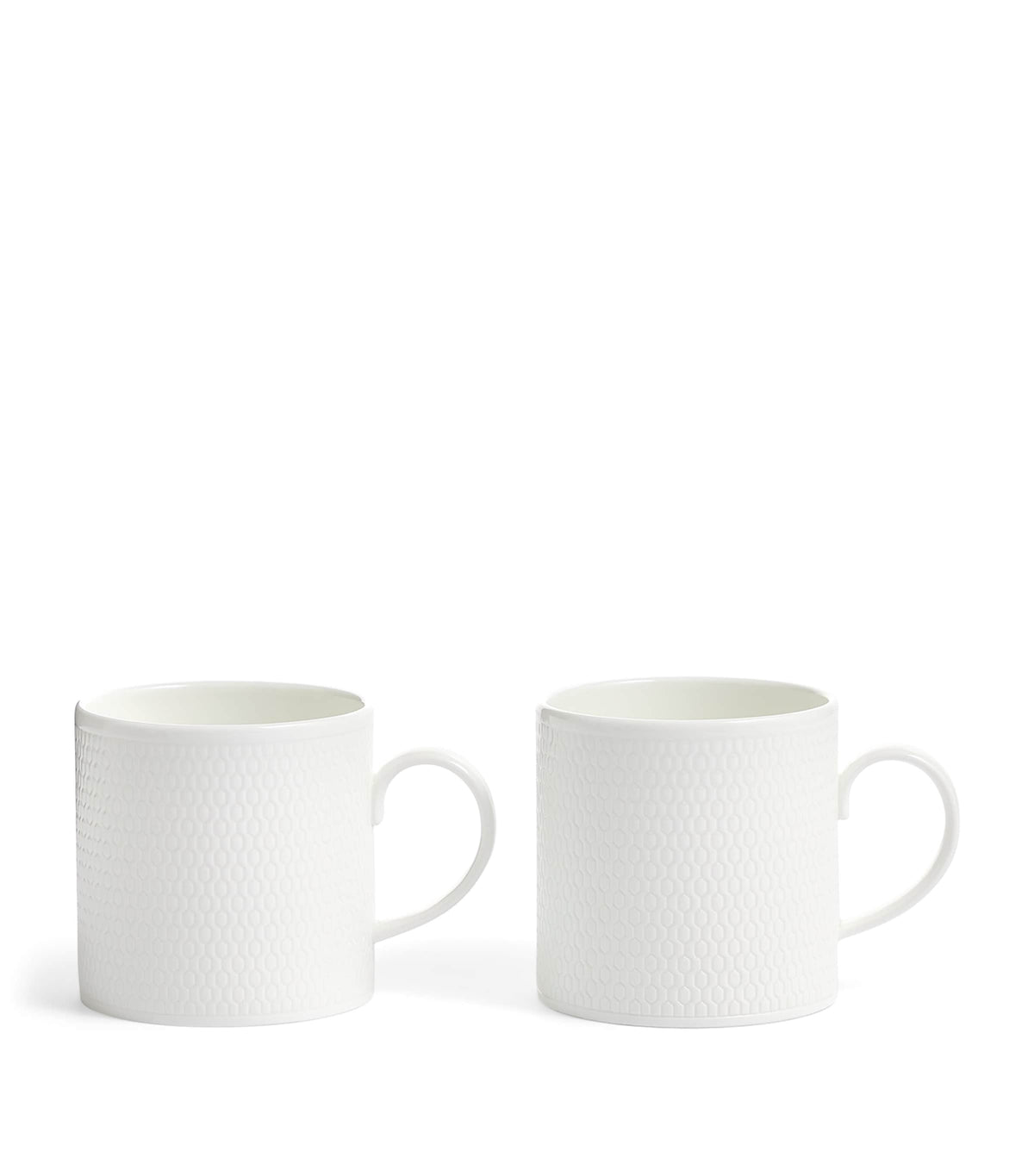 Wedgwood Gio bone china mugs set of 2, imported from the UK