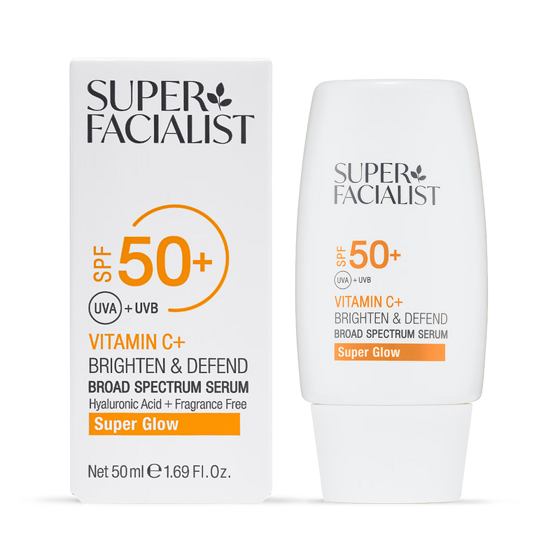 Super Facialist Vitamin C+ SPF50+ serum 50ml, imported from the UK