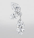 Maria Tash marquise diamond echo earring 13.7mm (British brand)