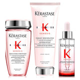 Kérastase Genesis Shampoo, Conditioner and Hair Serum, Fortifying Routine to Maintain Weakened Hair Prone to Breakage, Trio Set GOODS Boots   