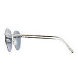 Fendi women's sunglasses blue lenses gold tone frame, UK version