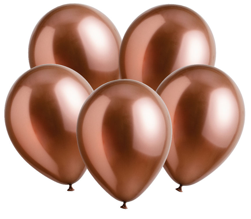 George Home Rose Gold Metallic Balloons General Household ASDA   