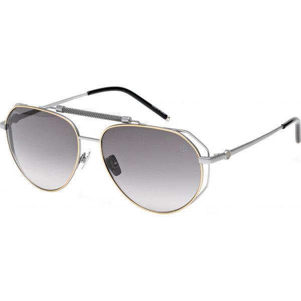 Belstaff Legend 60 grey sunglasses with titanium frame, UK version