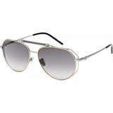 Belstaff Legend 60 grey sunglasses with titanium frame, UK version