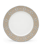O.W. London set of 2 geometric print dessert plates 21cm, imported from the UK
