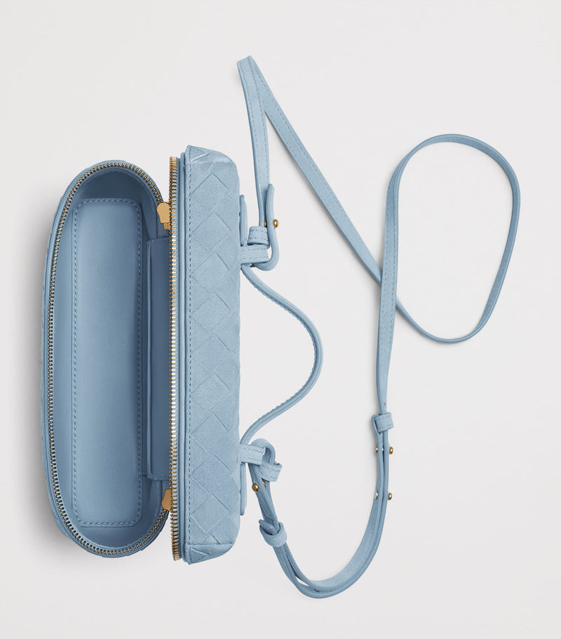 Bottega Veneta suede Bang Bang vanity case 23cm - British product