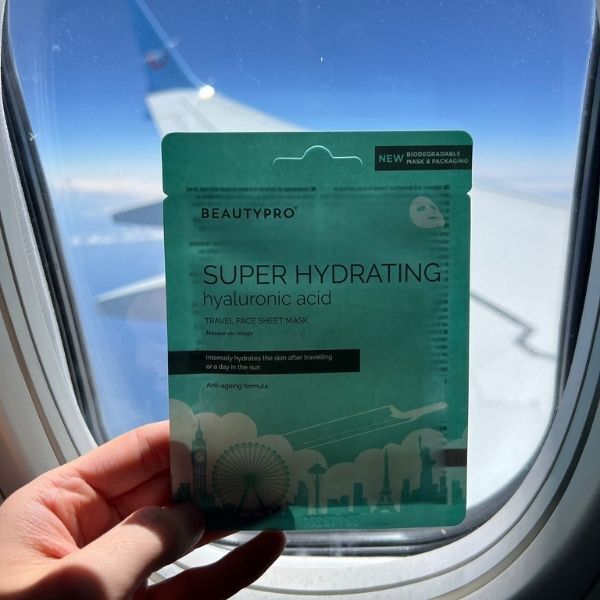 BEAUTYPRO super hydrating sheet mask for travel, British brand