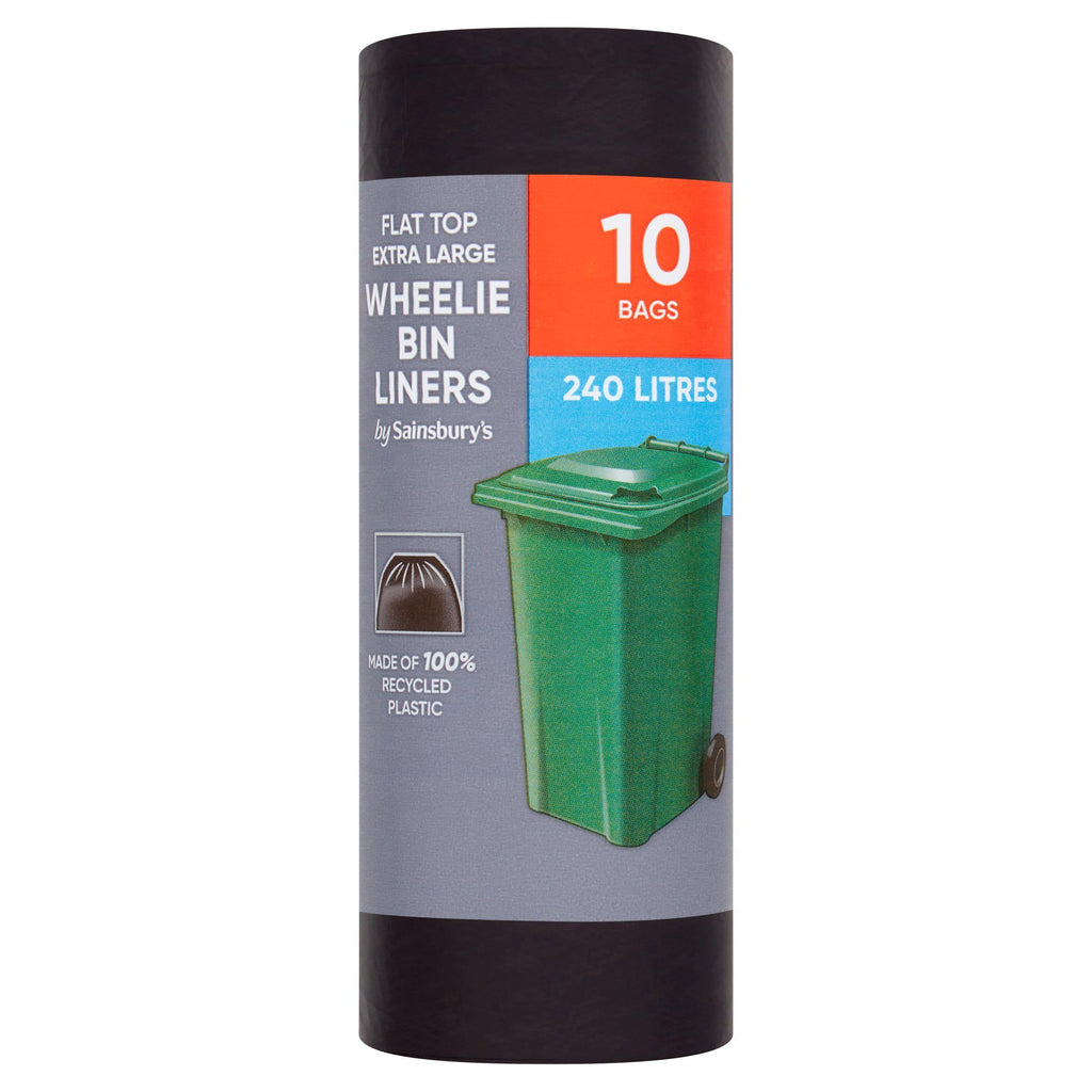 Sainsbury's Wheelie Bin Liner x10