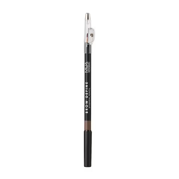 MUA brand eyebrow pencil mid brown shade, imported from the UK