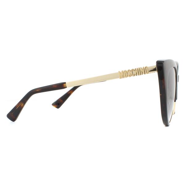 Moschino cat eye sunglasses brown gradient, imported from the UK