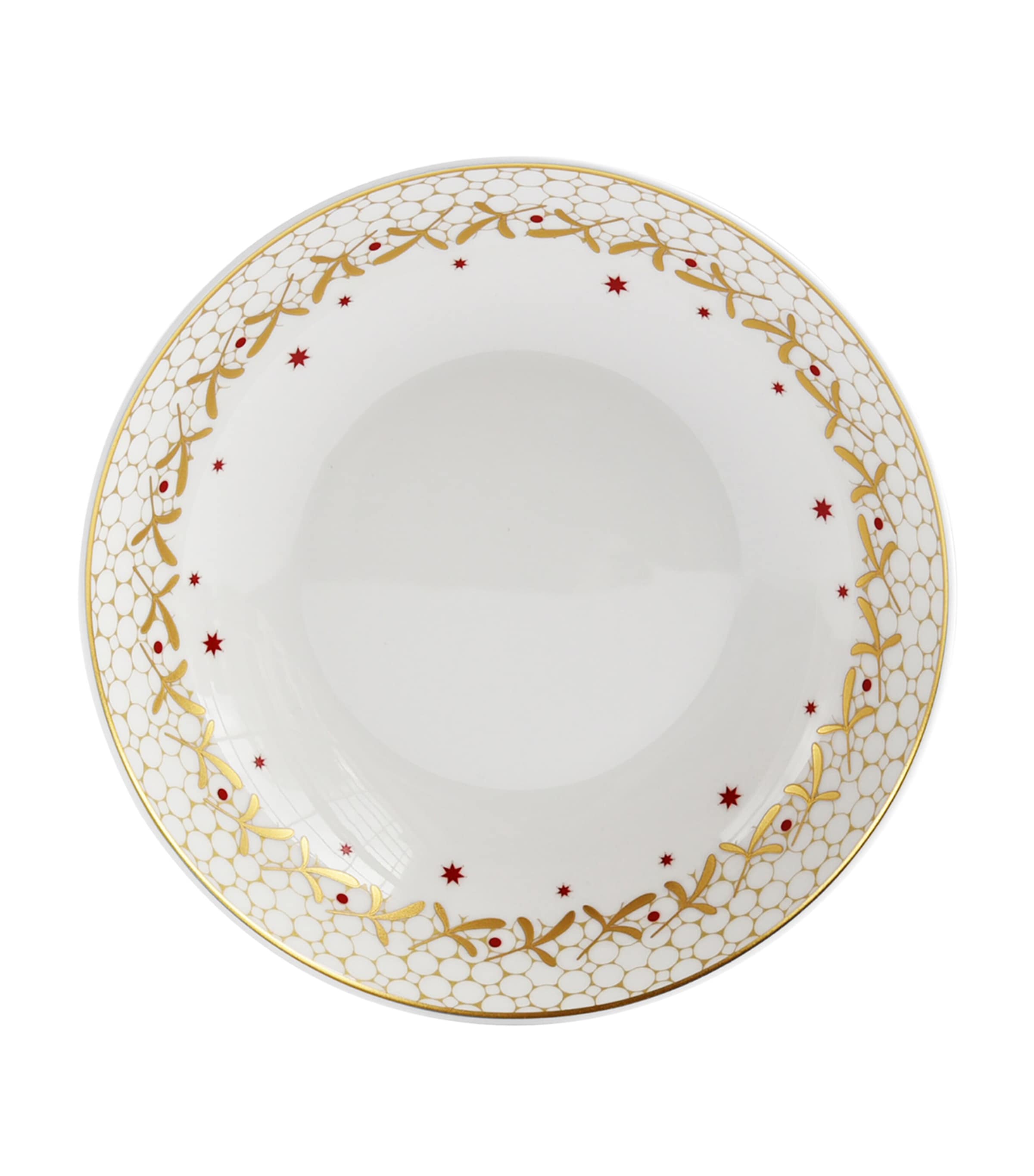 Bernardaud Noël soup plate 19cm - British product