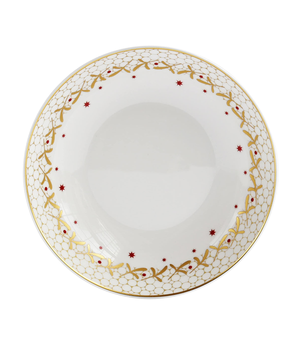 Bernardaud Noël soup plate 19cm - British product