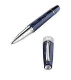Montegrappa Sterling Silver-Trim Extra Otto rollerball pen, imported from the UK