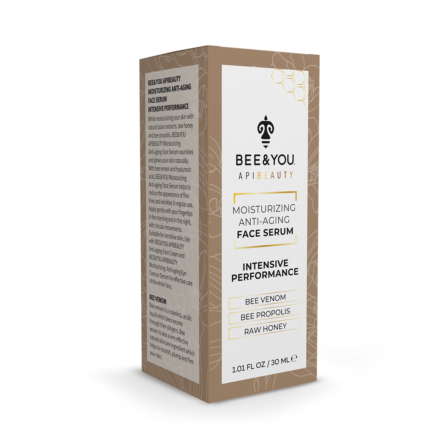 Bee&You anti-aging bee venom face serum 30ml, imported from the UK