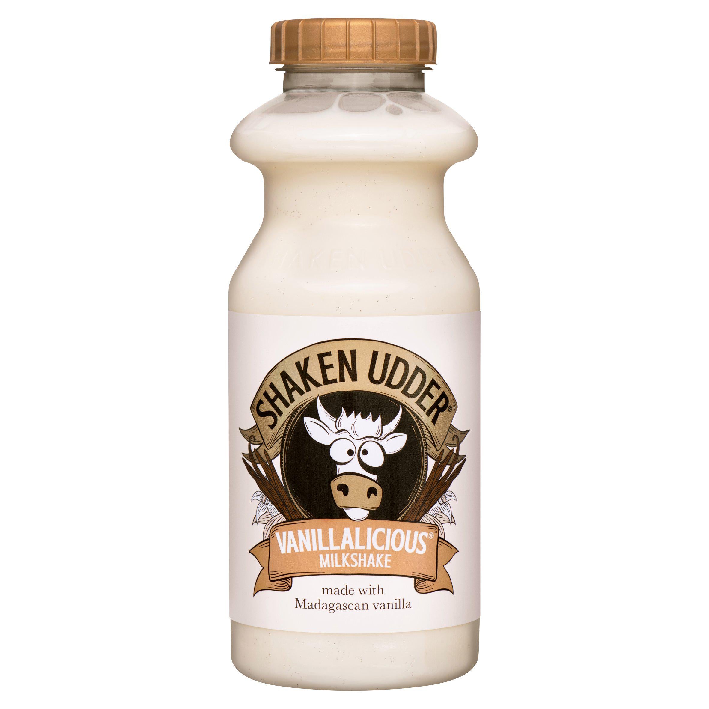 Shaken Udder Vanilla licious Milkshake 330ml GOODS Sainsburys   