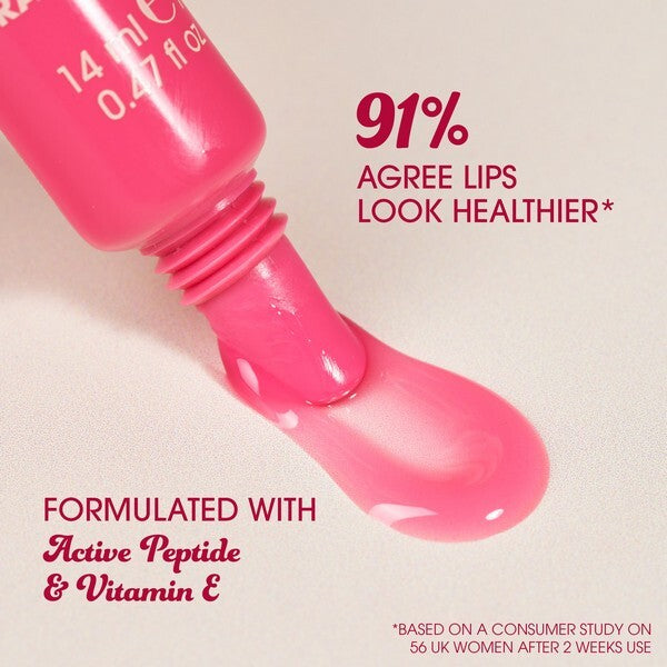 Killer Lips lip tint raspberry 14ml, imported from the UK