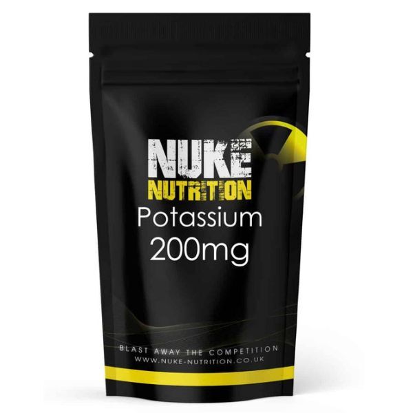 Nuke Nutrition Potassium Tablets 200mg - 60ct GOODS Superdrug   