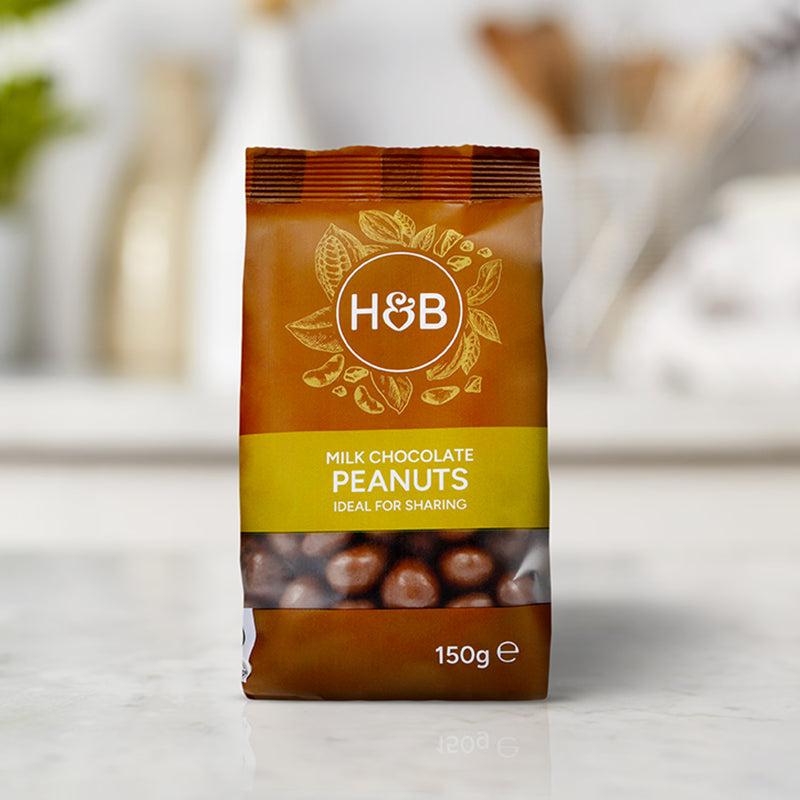Holland & Barrett Milk Chocolate Peanuts 150g, UK version