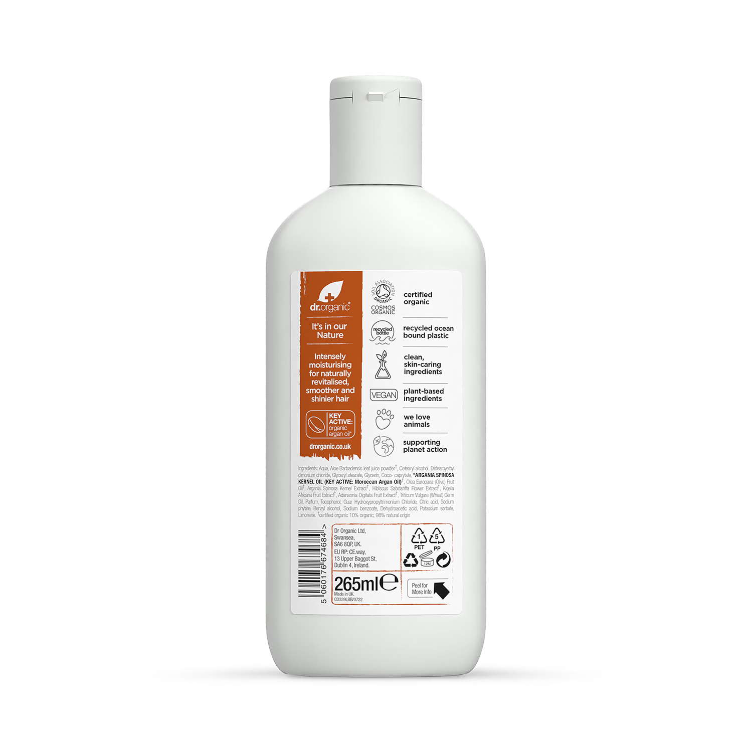 Dr Organic Moroccan Argan Oil Conditioner 265ml - British product