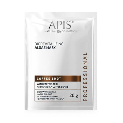 APIS Algae Mask with Caffeic Acid & Arabica Coffee Beans - Peel Off