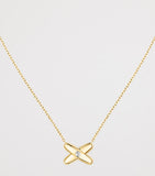 Chaumet Jeux de Liens pendant necklace yellow gold diamond, imported from the UK