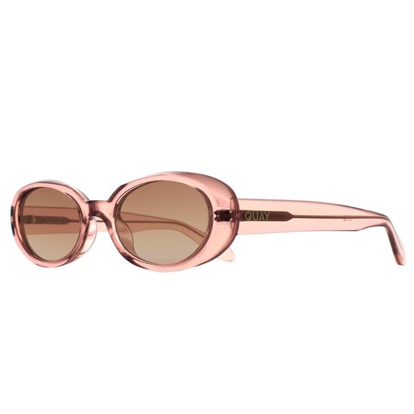 Quay women's sunglasses pink gradient British brand