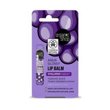 Organic Shop Aqua Glossy lip balm 10ml - British product