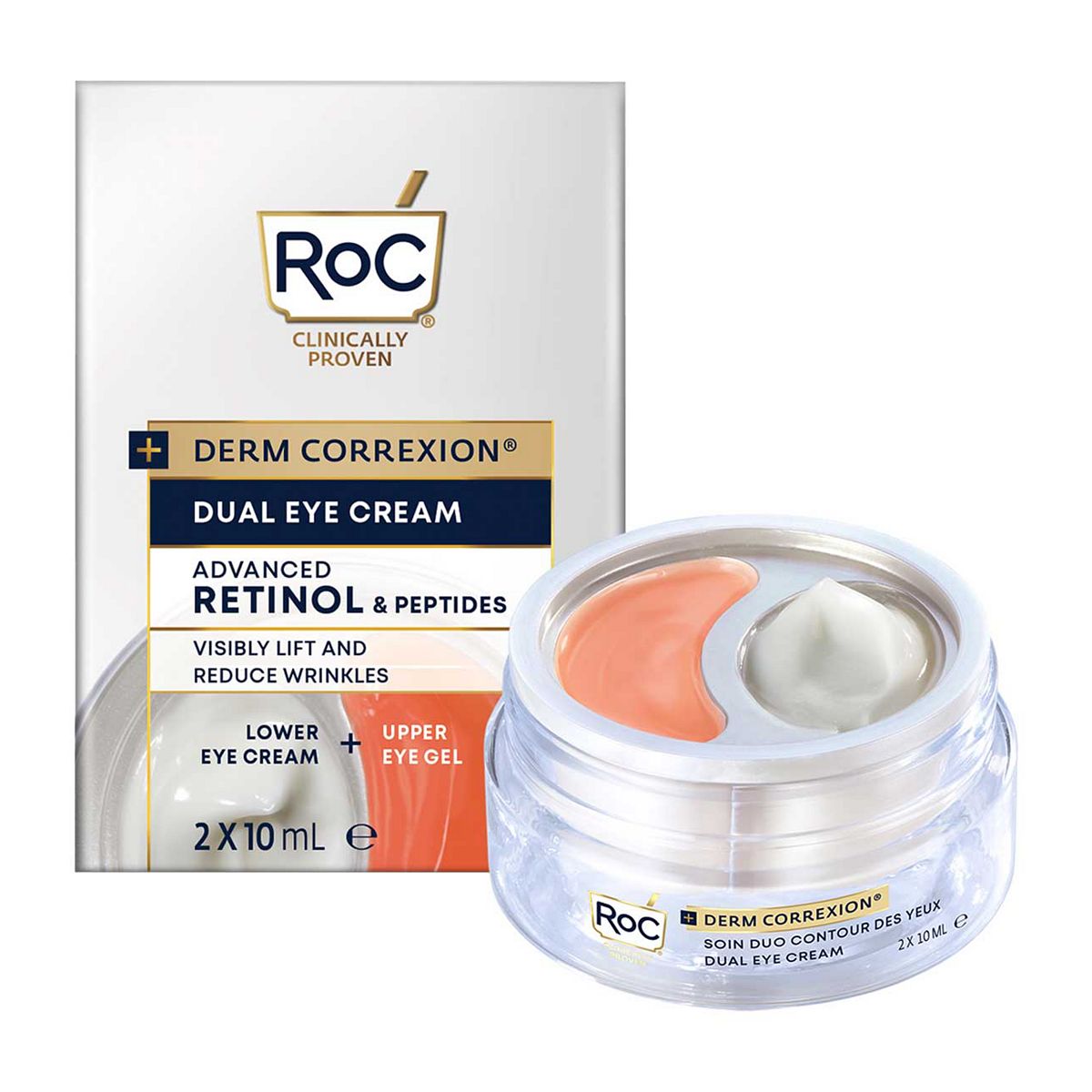 RoC®️ Derm Correxion®️ Dual Eye Cream 20ml GOODS Boots   