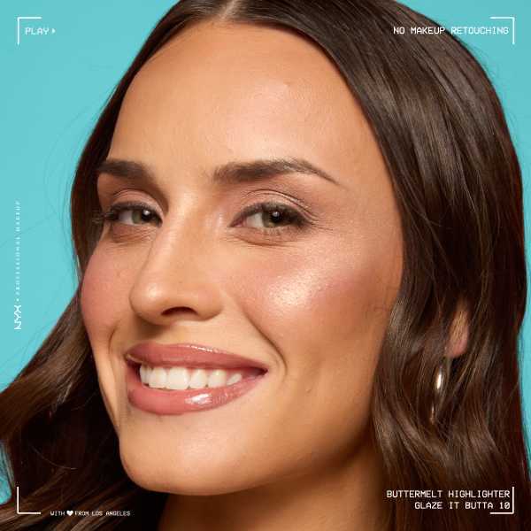 NYX Buttermelt Highlighter Glaze Butter , imported from the UK