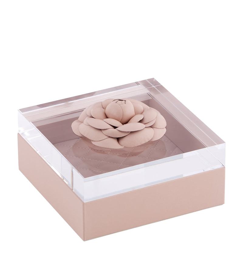 Riviere small quilted leather box, UK version