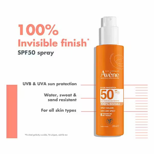 Avène Very High Protection Spray SPF50+ Sun Cream 200ml - British product