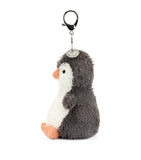 Jellycat Peanut Penguin bag charm 17cm, imported from the UK