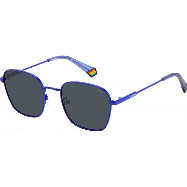 Polaroid blue metal frame sunglasses PLD 6170 (British brand)