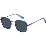Polaroid blue metal frame sunglasses PLD 6170 (British brand)