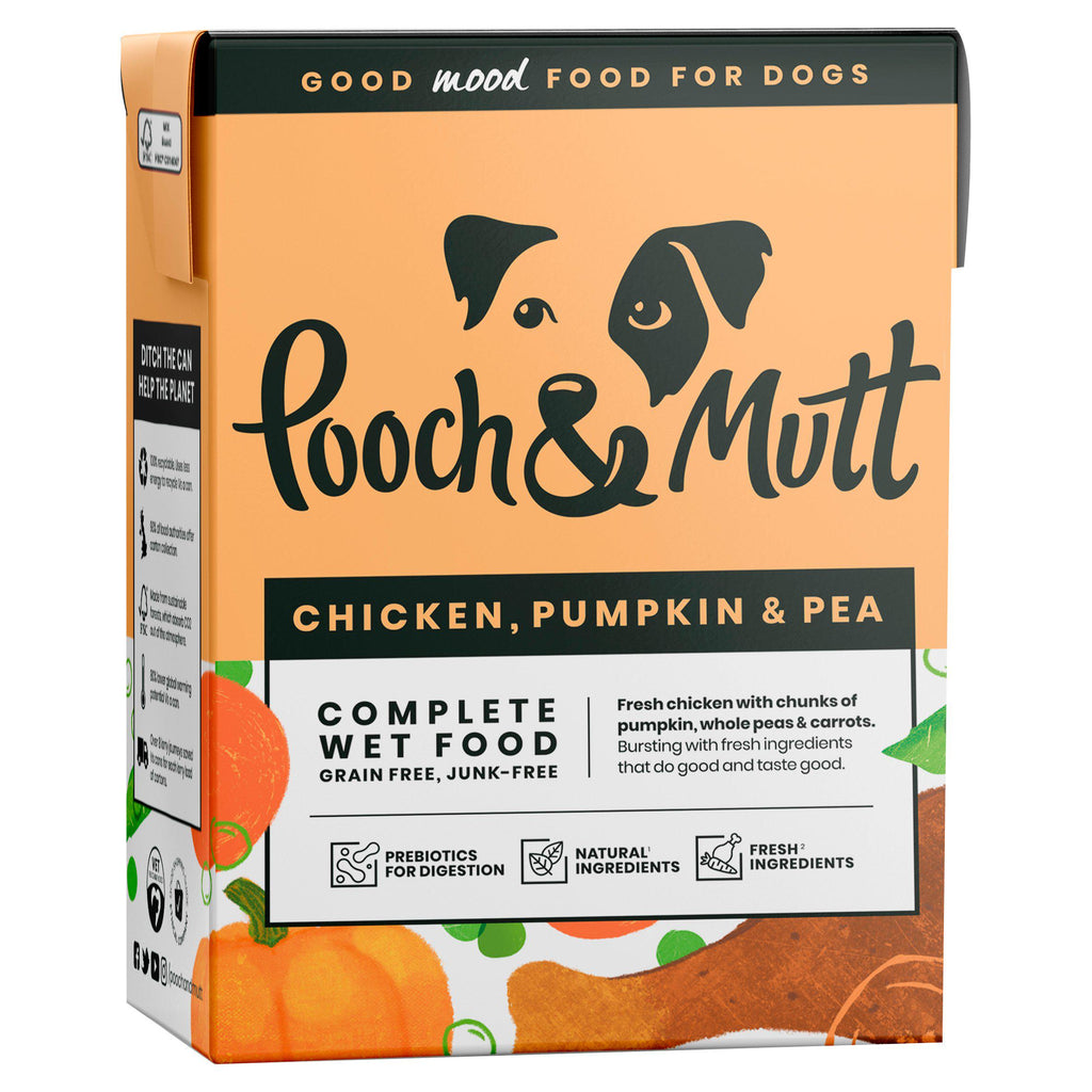 Pooch & Mutt Chkn Pumpkin & Pea 375g