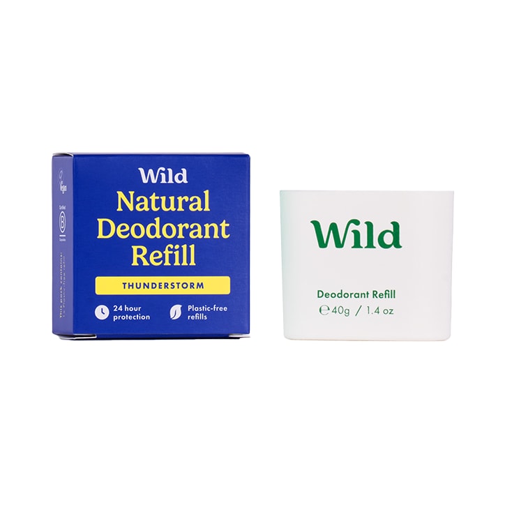 WILD Pomegranate & Pink Peppercorn Natural Deodorant Refill 40g