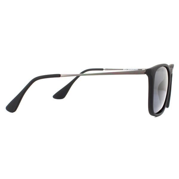 Montana MP34 black rubbertouch polarised unisex sunglasses, imported from the UK