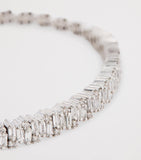 Suzanne Kalan white gold diamond bangle small size - British product