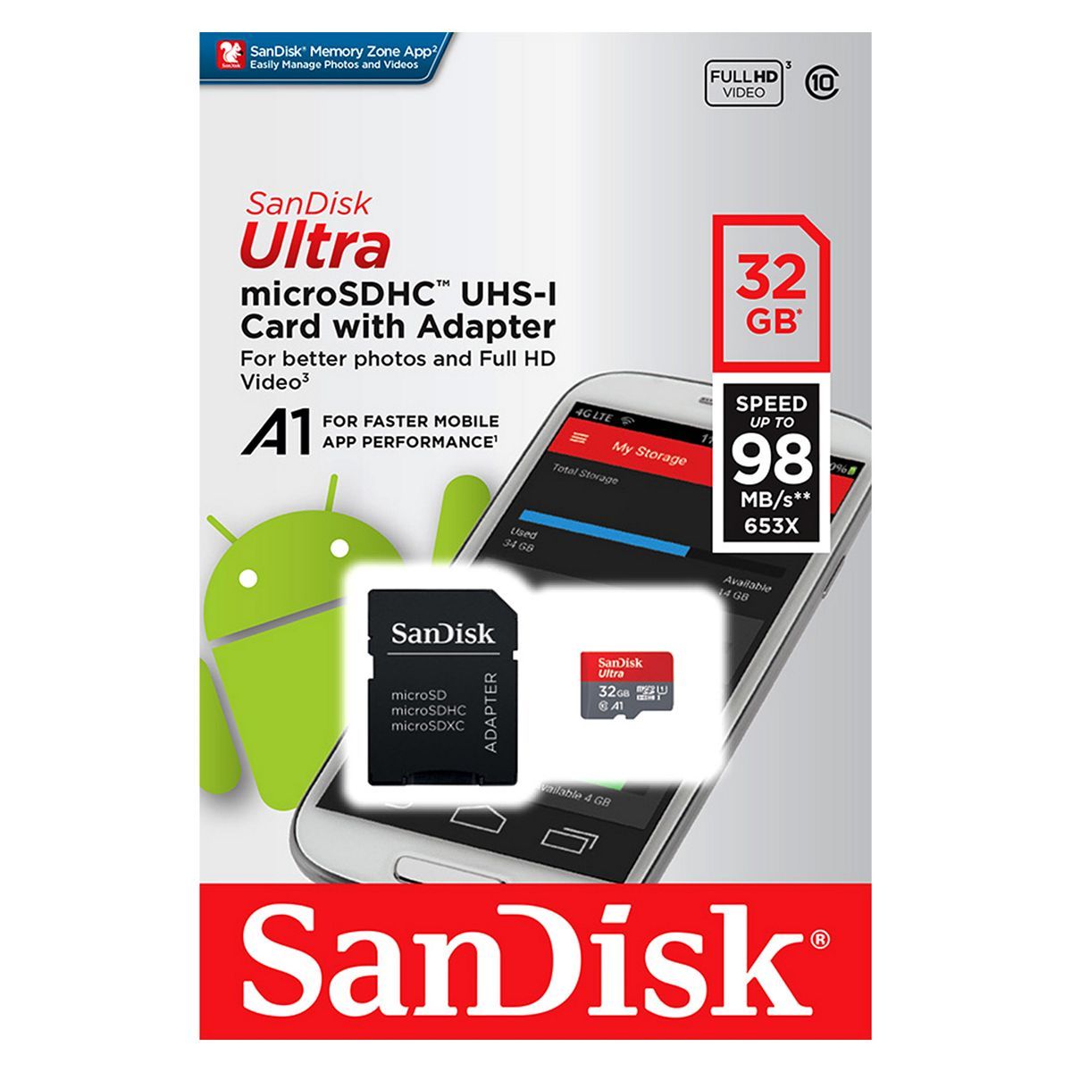 Sandisk Ultra Micro SD Card 32GB GOODS Boots   