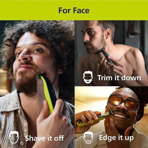 Philips OneBlade Face and Body shaver, imported from the UK