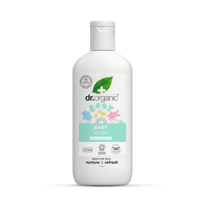 Dr Organic Baby Ringblomst Topp til Tå Babyvask 250ml