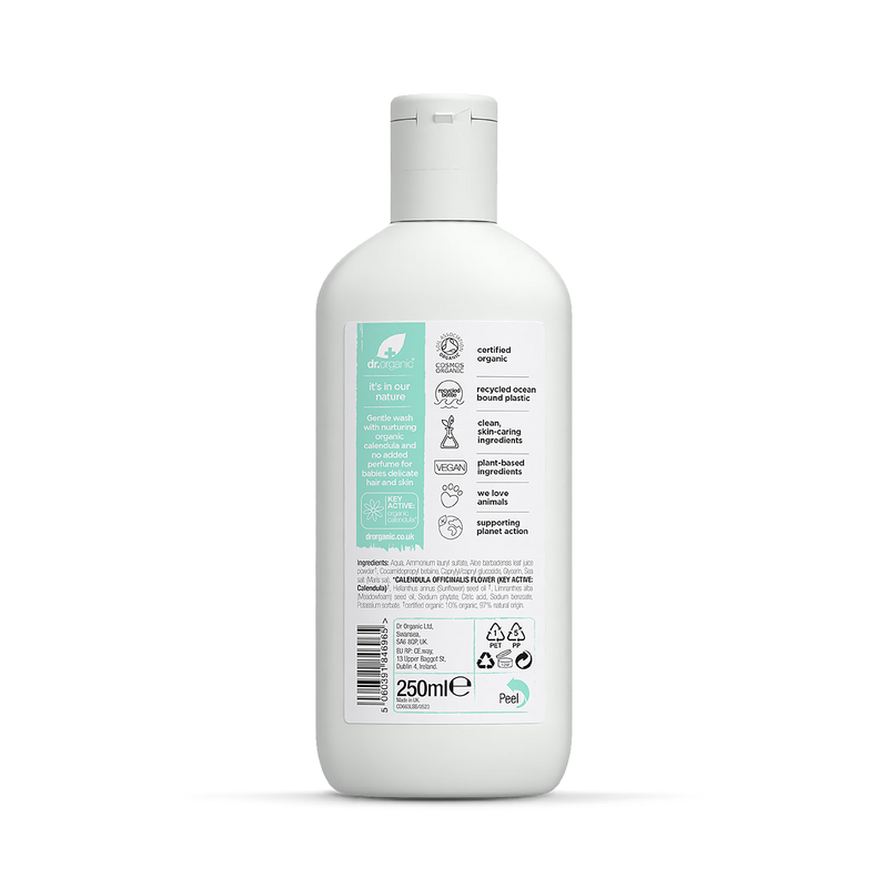 Dr Organic Baby Calendula Baby Wash 250ml - British product